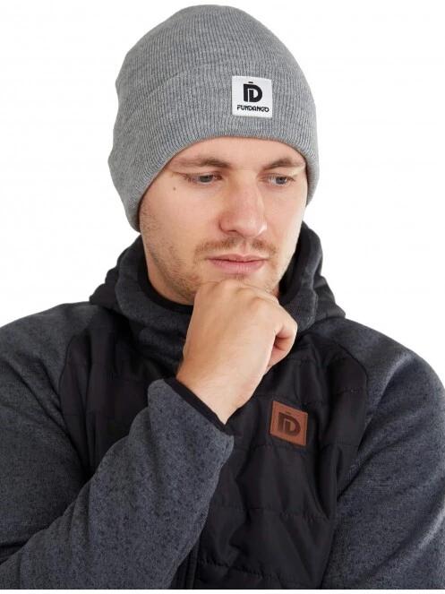 caciula tricotata pt. femei Fundango Kingdom Beanie gri 3