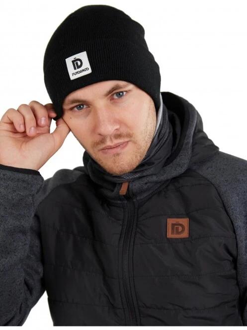 caciula tricotata pt. femei Fundango Kingdom Beanie negru 3