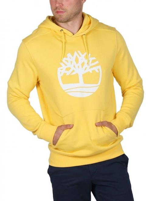 pulover cu gluga pt. barbati Timberland Tree Logo Hoodie galben 6
