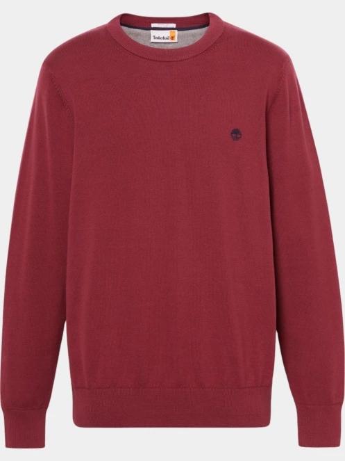 pulover pt. barbati Timberland Cotton Yd Sweater rosu 6