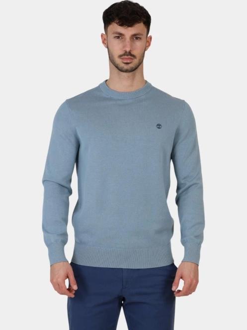pulover pt. barbati Timberland Cotton YD Sweater albastru 2