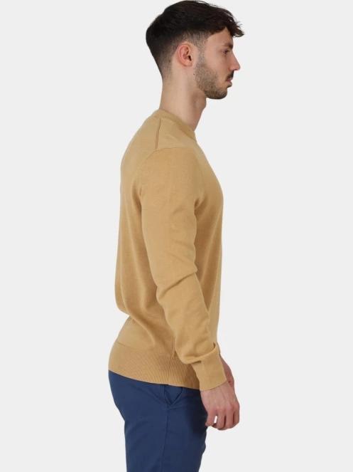 pulover pt. barbati Timberland Cotton YD Sweater maro 5