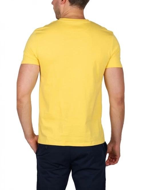 tricou cu maneci scurte pt. barbati Timberland Chest Pocket Ss Tee galben 4