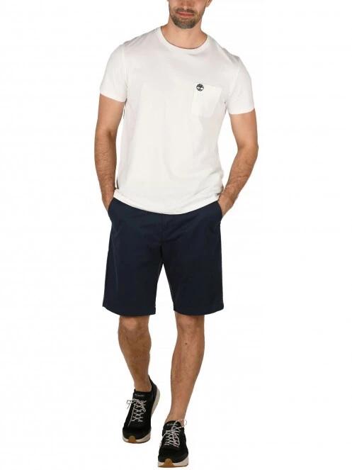 pantaloni scurti pt. barbati Timberland Straight Chino Short albastru inchis 6