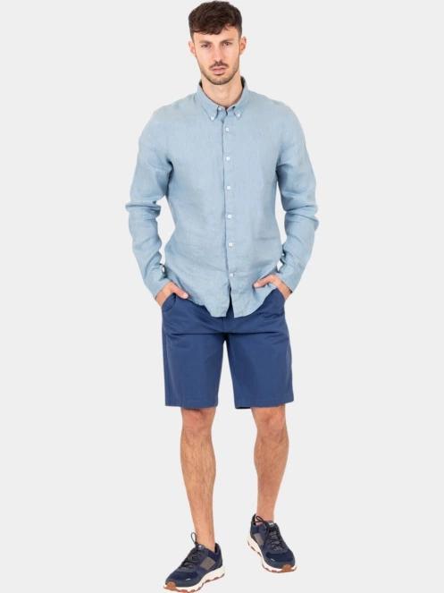 pantaloni scurti pt. barbati Timberland Twill Chino Short albastru inchis 5