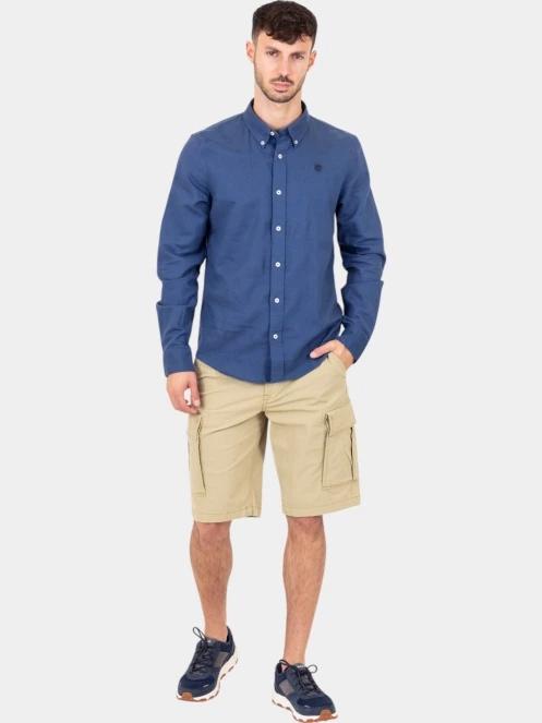 pantaloni scurti cu buzunare laterale pt. barbati Timberland Poplin Cargo Short oliv 5