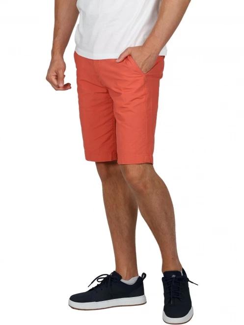 pantaloni scurti cu buzunare laterale pt. barbati Timberland Poplin Cargo Short rosu 3