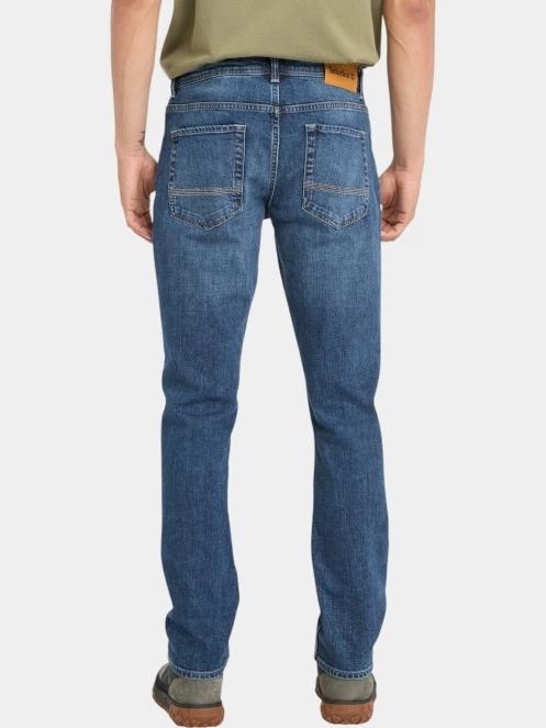 blugi pt. barbati Timberland Indigo Stretch Denim Pant albastru inchis 3