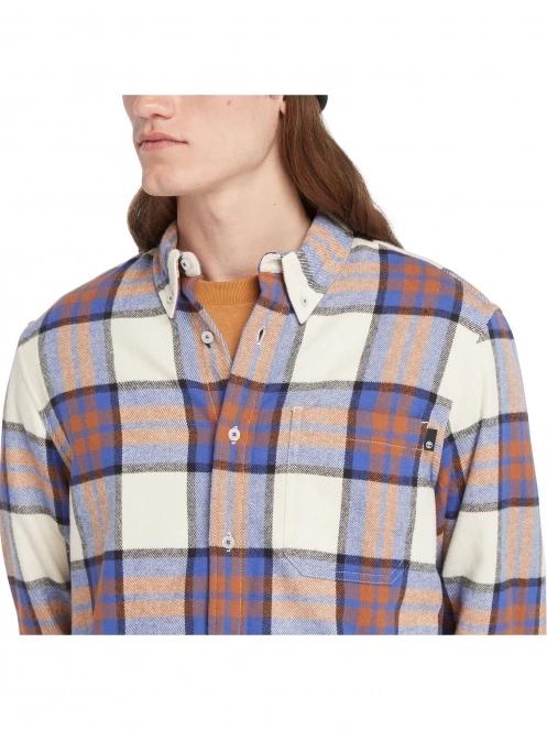 Ls Heavy Flannel Plaid Shirt Regular