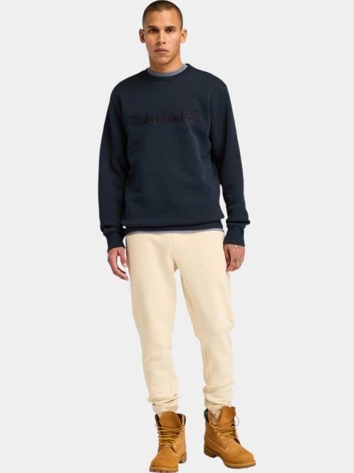pulover pt. barbati Timberland Crew Neck albastru inchis 4