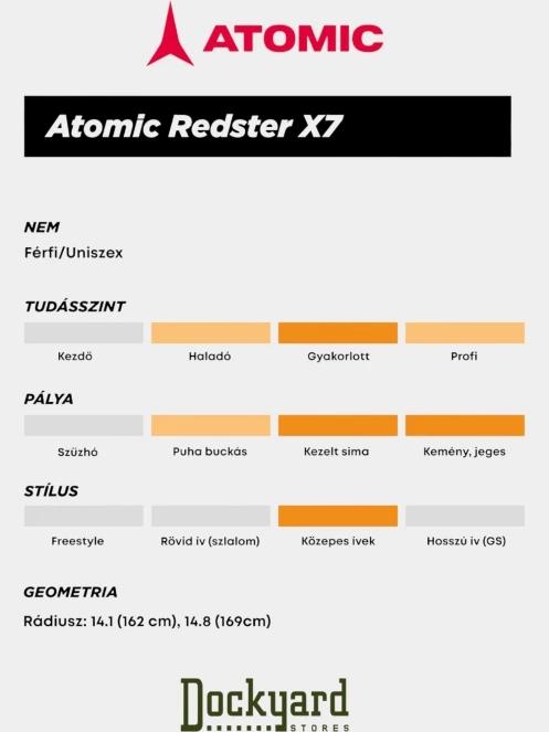 talpa schiuri Atomic Redster X7 Revoshock C + Mi 12 Gw negru 11