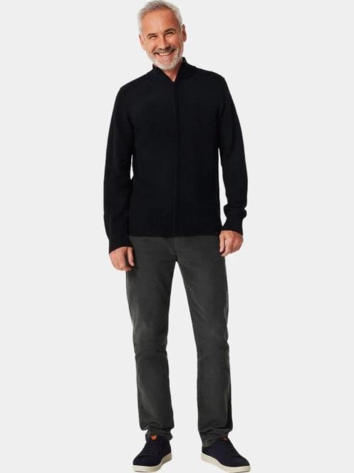 cardigan pt. barbati TBS Axelegil negru 4