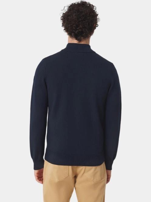 cardigan pt. barbati TBS Axelegil albastru inchis 3