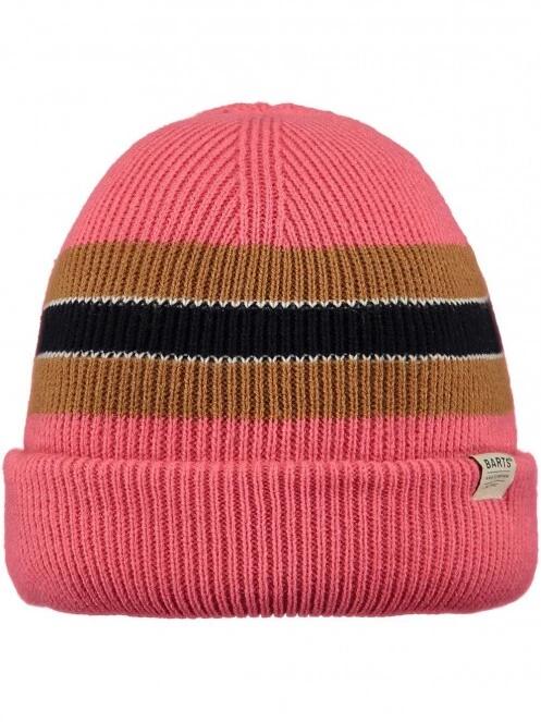 caciula tricotata Barts Melona Beanie roz 2