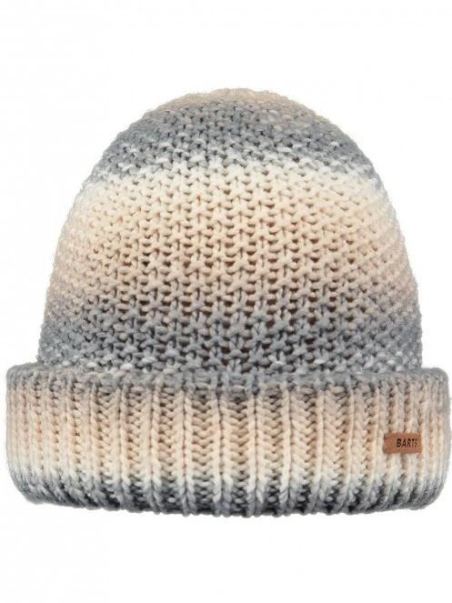 caciula tricotata Barts Luela Beanie gri 2