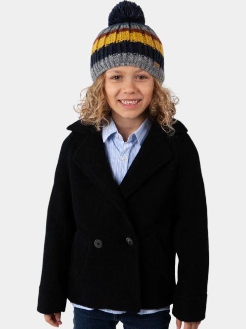 caciula cu mot Barts Buck Beanie gri 3