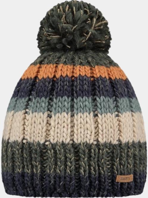 caciula cu mot Barts Buck Beanie oliv 2