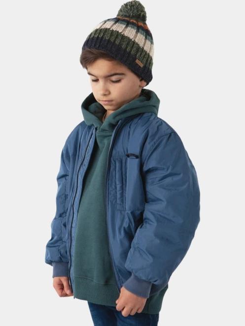 caciula cu mot Barts Buck Beanie oliv 4