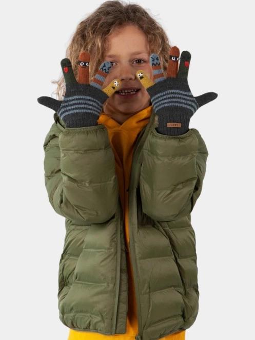 manusi Barts Puppeteer Gloves gri 3