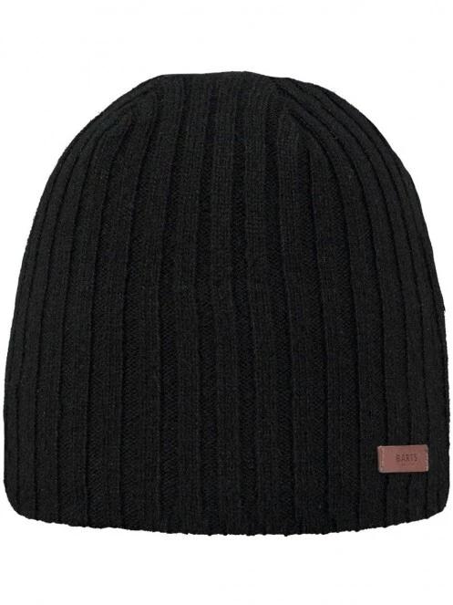 caciula tricotata pt. barbati Barts Haakon Beanie negru 2