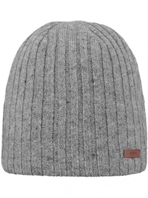 caciula tricotata pt. barbati Barts Haakon Beanie gri 2