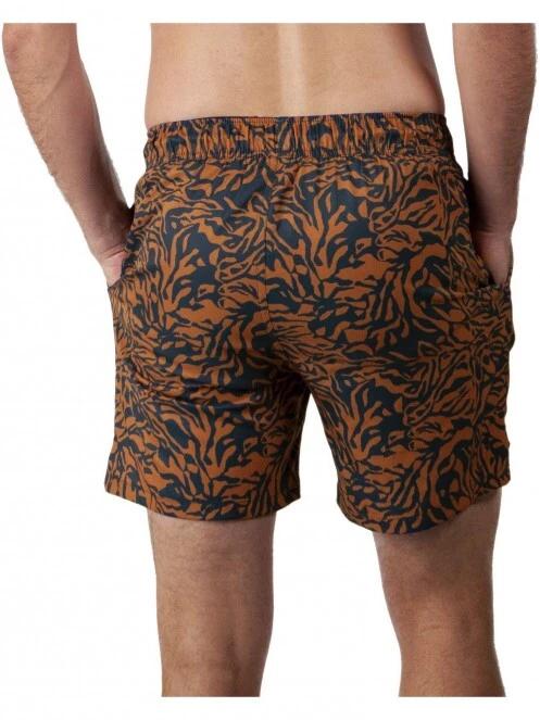 sorturi de baie pentru barbati pt. barbati Barts Flores Shorts maro 3
