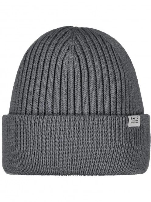 caciula tricotata pt. barbati Barts Nieck Beanie gri 2