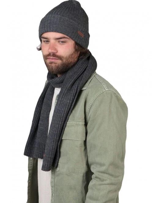sal pt. barbati Barts Wilbert Scarf gri 3