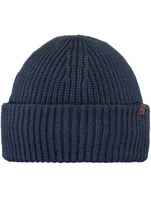 caciula tricotata pt. barbati Barts Derval Beanie albastru inchis 2