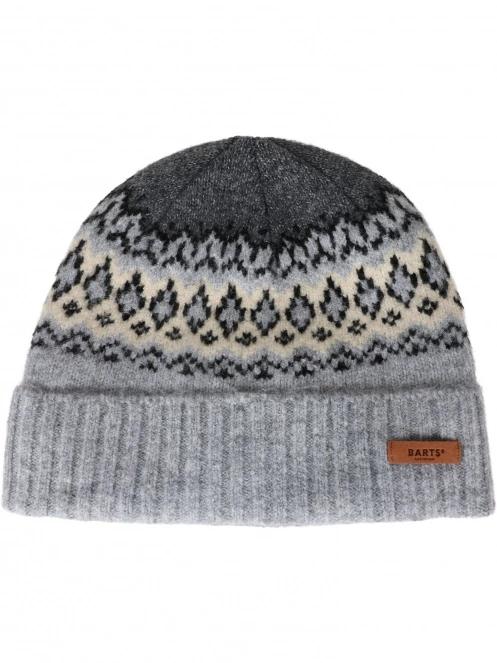 caciula tricotata pt. barbati Barts Gregoris Beanie gri 2