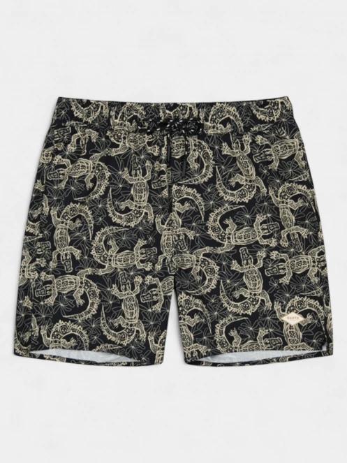 sorturi de baie pentru barbati pt. barbati Barts Kinghorn Shorts negru 3