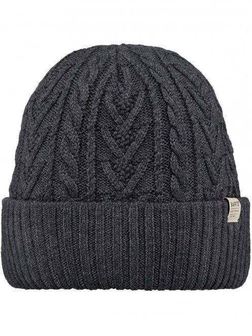 caciula tricotata pt. barbati Barts Pacifick Beanie gri 2