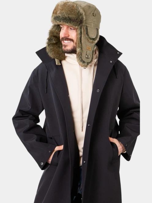 caciula cu urechi Barts Rib Bomber oliv 4