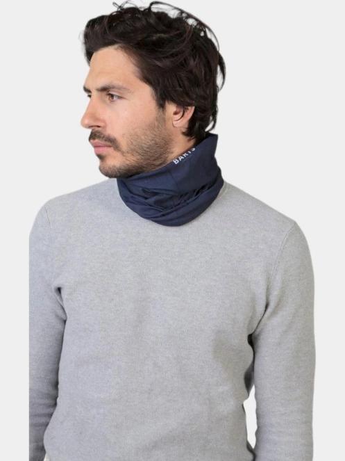 esarfa tubulara pt. barbati Barts Multicol albastru inchis 3