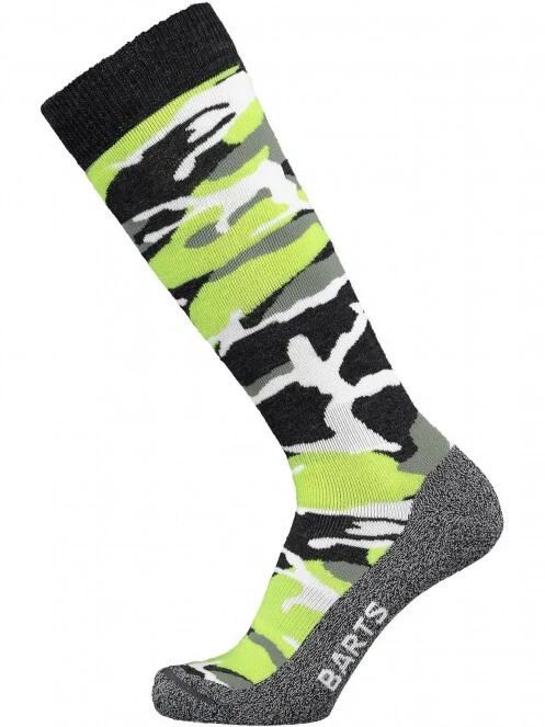 ciorapi de schi Barts Skisock Camo galben 2