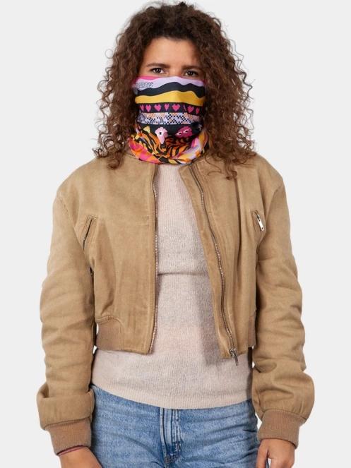 esarfa tubulara pt. barbati Barts Multicol Jungle Disco multicolor 4