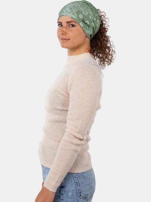 esarfa tubulara pt. barbati Barts Multicol Paisley Mix verde 5