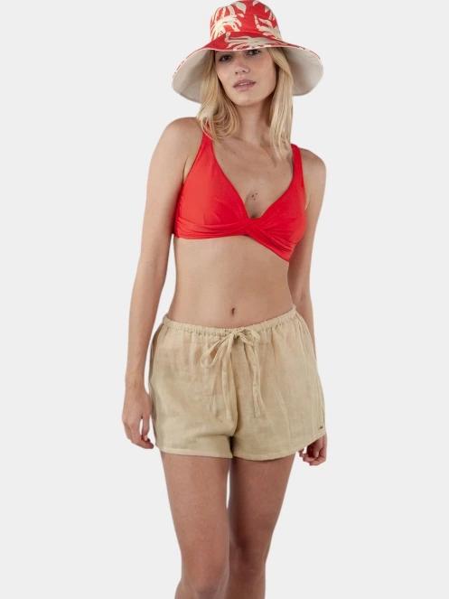 bucket hat pt. femei Barts Hamuty Hat rosu 4