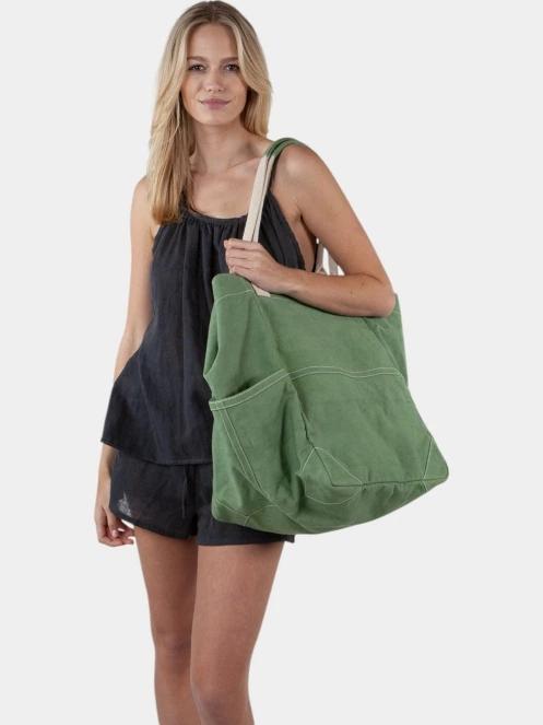 geanta shopper pt. femei Barts Jondi Bag verde 3