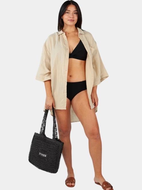 geanta shopper pt. femei Barts Mahya Shopper negru 3