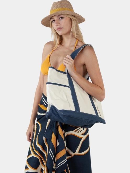 geanta de plaja pt. femei Barts Shaey Beachbag alb 4