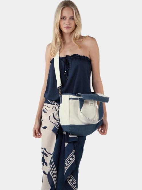 geanta shopper pt. femei Barts Shaey Shoulderbag alb 4