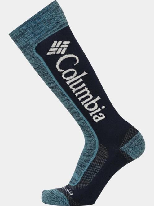ciorapi de schi Columbia 1PP Performance Thermolite Color Block Medium Weight albastru inchis 2