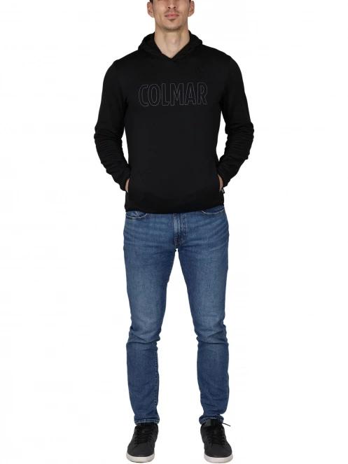 pulover cu gluga pt. barbati Colmar Facetime negru 5