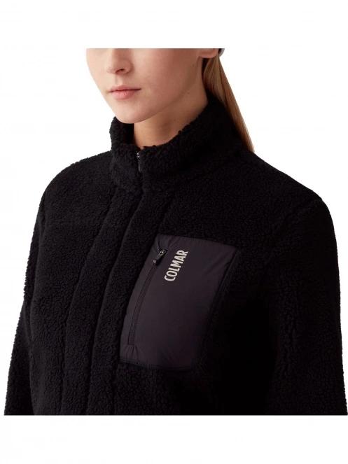 pulover polar pt. femei Colmar Sherpa negru 4