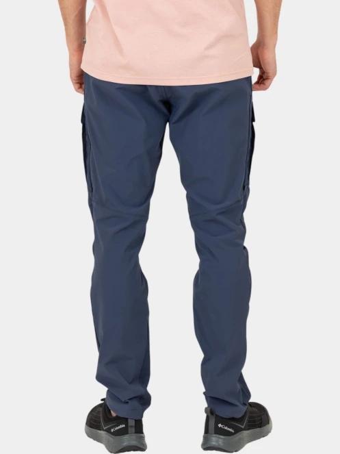 pantaloni de drumetie pt. barbati Fjallraven Abisko Hybrid Trail Trs M albastru inchis 4