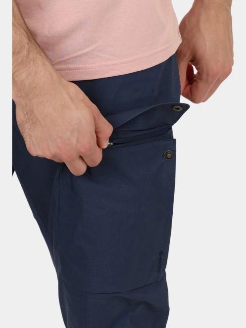 pantaloni de drumetie pt. barbati Fjallraven Abisko Hybrid Trail Trs M albastru inchis 6