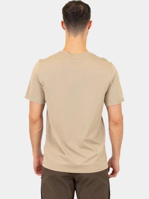 tricou cu maneci scurte pt. barbati Fjallraven Lush Logo T-shirt M nisip 4