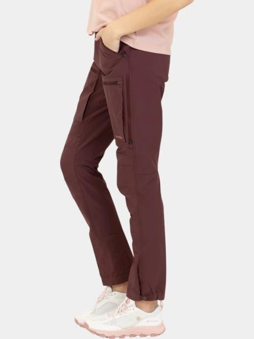 pantaloni de drumetie pt. femei Fjallraven Keb Agile Trousers W rosu 3