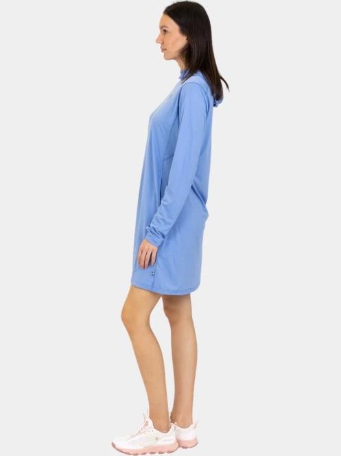 rochie pulover pt. femei Fjallraven Abisko Sun-hoodie Dress W albastru 3